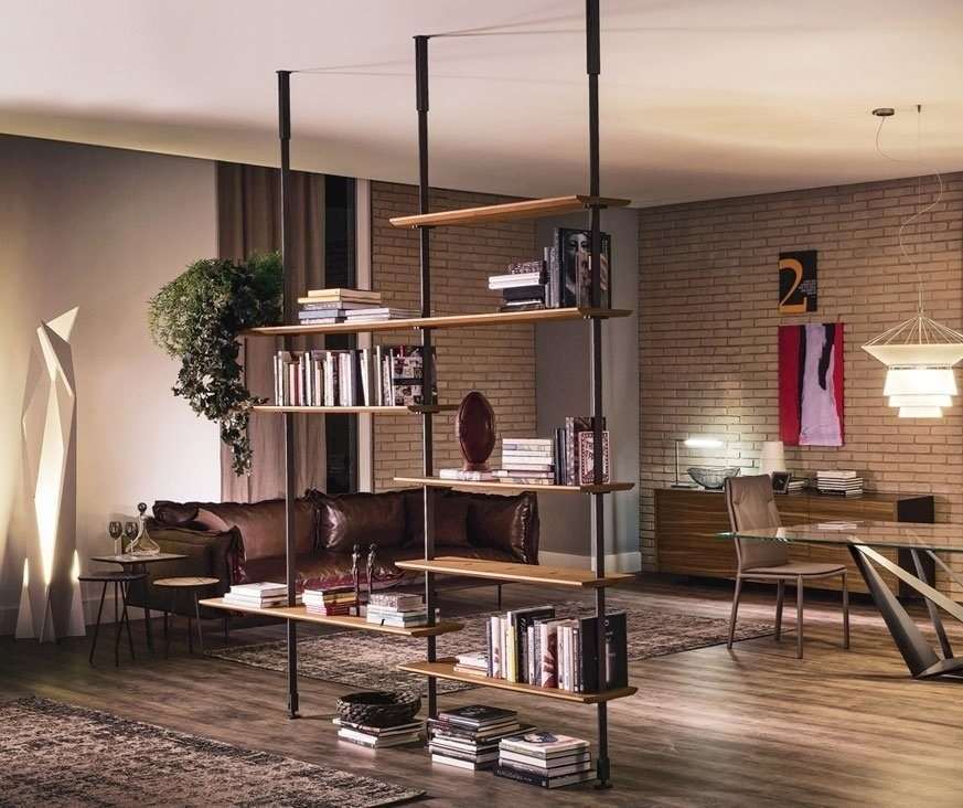 Solo su Dopa Interiors puoi personalizzare il tuo salotto in modo facile e veloce. Vedi di più sulla libreria Airport in metallo e con mensole in legno.